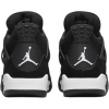 Jordan Air Джордан 4 Детские баскетбольные кроссовки MID Топ Черный Унисекс