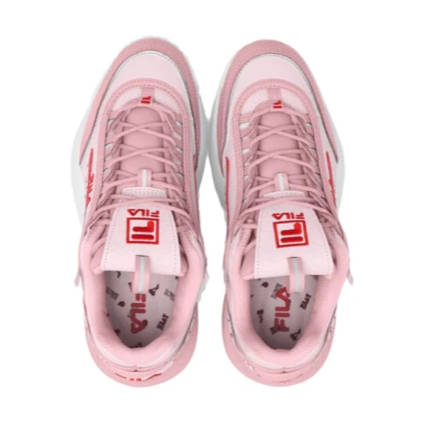 FILA KIDS Disruptor Collection Durable Breathable Kids Lifestyle Shoes Pink Kids'
