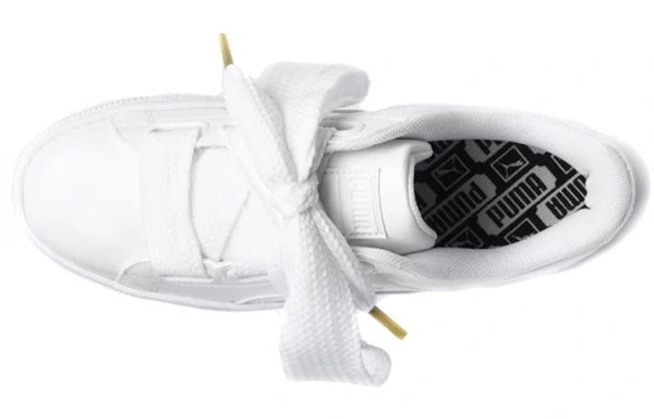 PUMA Basket Heart Patent 'White' Women's
