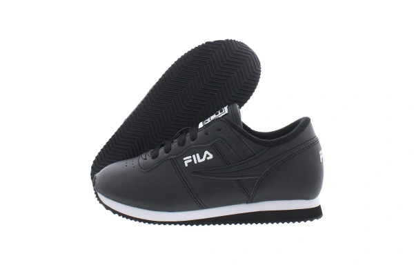 FILA KIDS Machu Durable Breathable Casual Shoes Black White Kids'