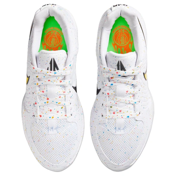 Nike Ja 2 Anti Slip Wear Resistant Low Top Basketball Shoes Unisex White