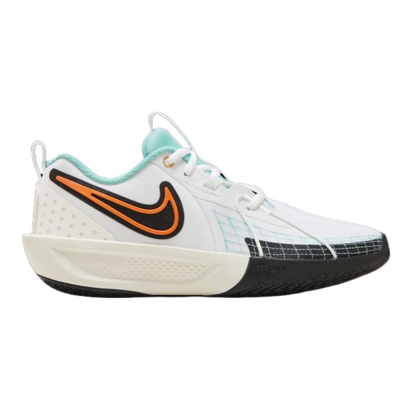 Nike Air Zoom G.T. Cut 3 Slip Resistant Cushioning With Rebound Low Top Basketball Shoes White