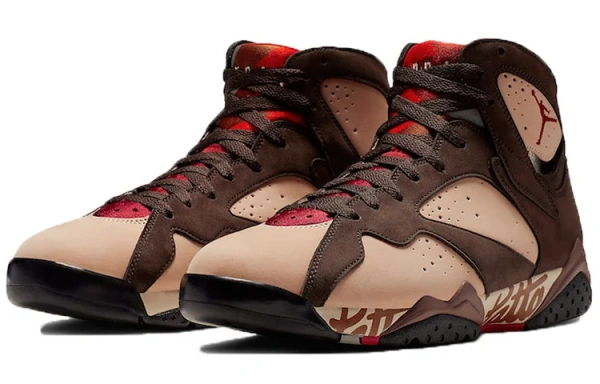 Jordan Air JORDAN 7 Винтажные баскетбольные кроссовки Высокие Мужские