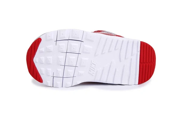 Nike Air Max 90 Slip Resistant Cushioning Wear Resistant Lightweight Low Top Toddler Shoes Gray Red Infant And Toddler