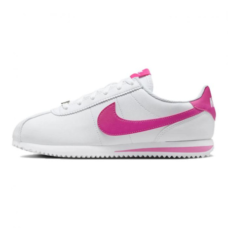 Nike Anti Slip Wear Resistant Low Top Kids Lifestyle Shoes White Pink Kids'