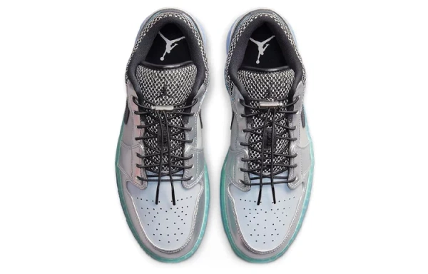 JORDAN 1 Low Toggle Silver Women's