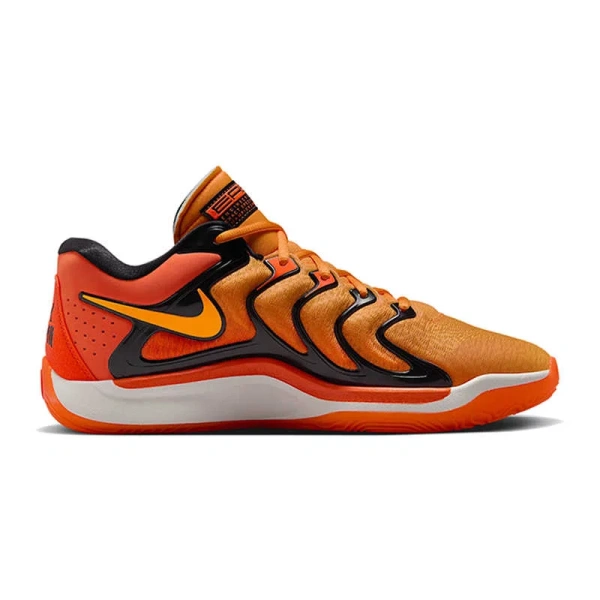 Nike KD 17 Anti Slip Wear Resistant Low Top Basketball Shoes Men's Orange