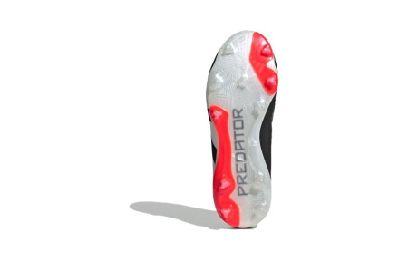 Adidas PREDATOR серия Детские футбольные бутсы Низкие Черно-красные Для дошкольников
