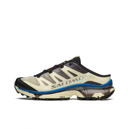 Mm6 Maison Margiela X SALOMON XT 4 Running Shoes Unisex Low Top Light Yellow Gray