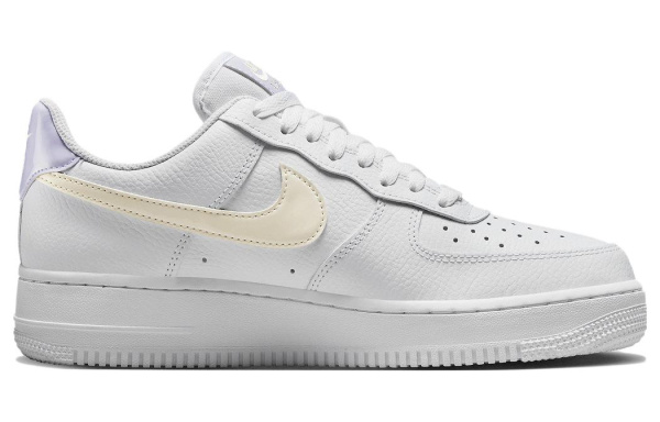 Nike Air Force 1 'Оксиген Пурпурный' Низкие Кроссовки для скейтбординга Женские Белые
