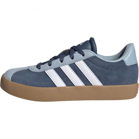 Adidas Velosamba Chaussures Vl Court 3.0 Anti Slip Wear Resistant Low Top Skateboard Shoes Unisex Blue
