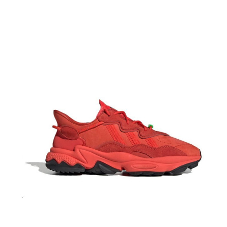 Adidas Originals Ozweego Амортизация Противоскользящий Легкий Низкий Топ Повседневная Обувь Унисекс Земля Красный