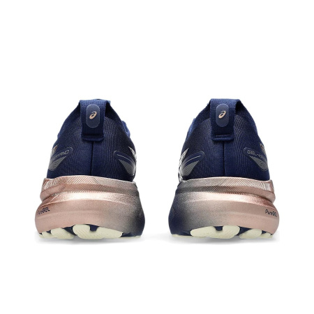 Asics Gel Kayano 31 Амортизация Дышащий Поддерживающие Низкие Топ Беговые Кроссовки Женские Циан Золотой