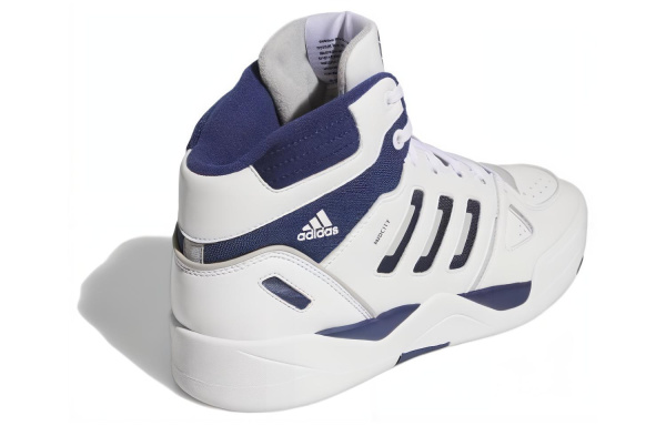 Adidas Midcity Кроссовки для скейтбординга Высокие Белые и синие Мужские