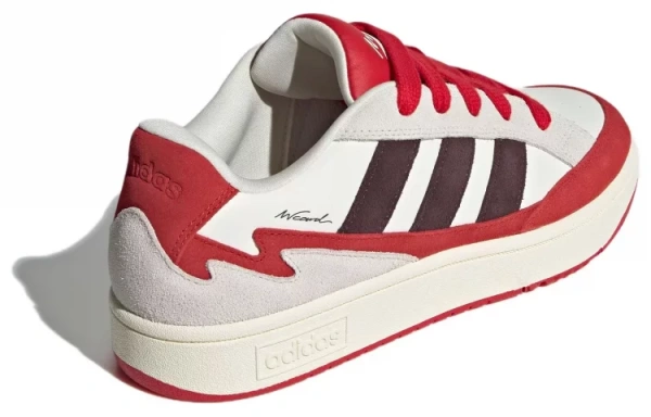 Adidas CARD LOW TRAINERS Cushioning Wear Resistant Low Top Skateboard Shoes Unisex Red