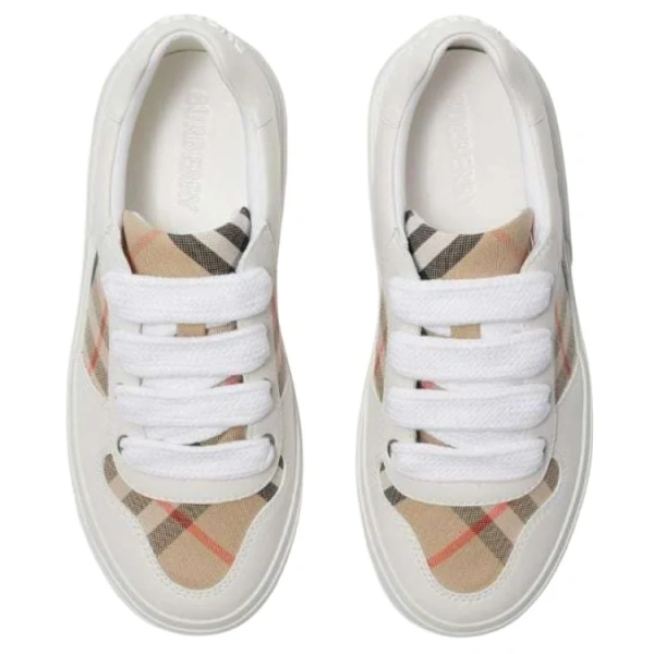 Burberry Low Top Kids Lifestyle Shoes Brown Kids'