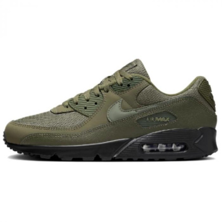 Nike Air Max 90 Anti Slip Wear Resistant Low Top Running Shoes Men's Green