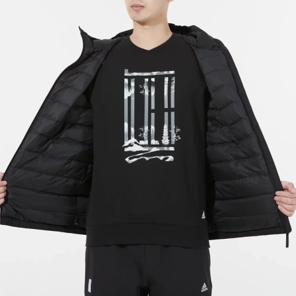 Adidas Down Jacket Winter Men's Black