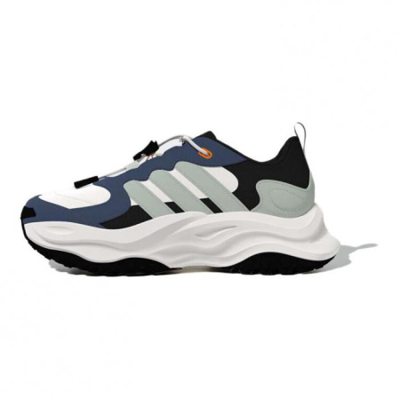 Adidas Maxxwavy Breathable Low Top Kids Lifestyle Shoes Blue White Kids'