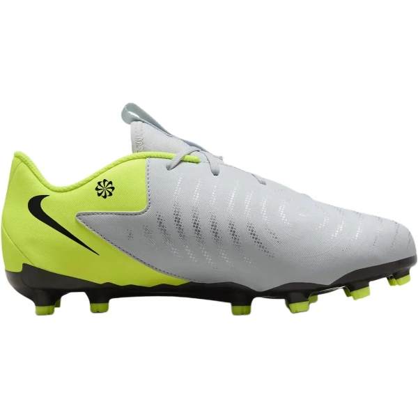 Nike Jr. Phantom GX 2 Academy Anti-Slip Wear-Resistant Low-Top Kids' Soccer Shoes Silver Yellow Kids'