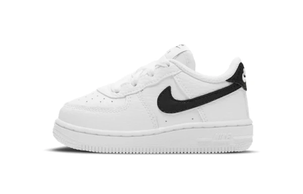 Nike Air Force 1 Low White Black Swoosh TD