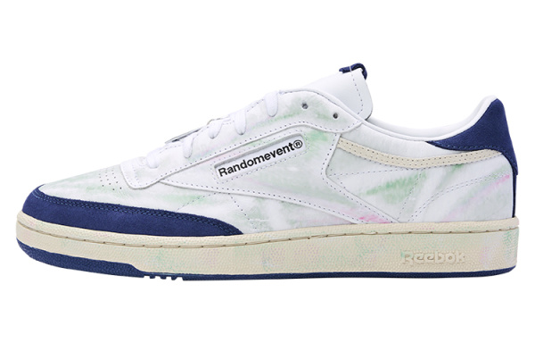 reebok Club C Series Кроссовки для скейтбординга Низкие Белые Унисекс