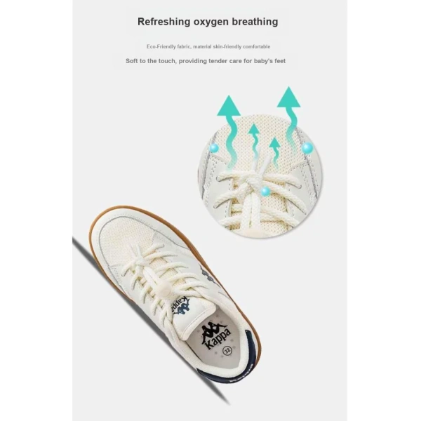 KAPPA KIDS Cushioning Breathable Low-Top Casual Shoes Kids'