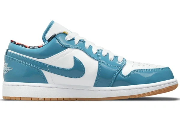 JORDAN 1 Low Se Barcelona Cyber Teal