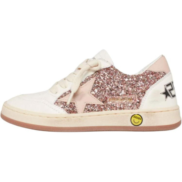 Golden Goose Ball Star Low Top Kids' Skateboarding Shoes White Kids'