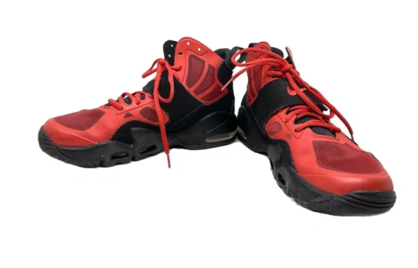 Nike Air Max 2 Cushioning Mid Top Children's Basketball Shoes Red Kids'
