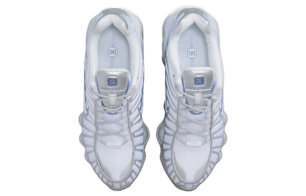 NIKE Shox TL Series Беговые кроссовки Низкие Серебряные Женские