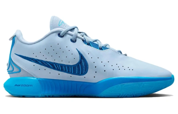 Nike LeBron 21 Blue Diver Translucent Blue Outsole