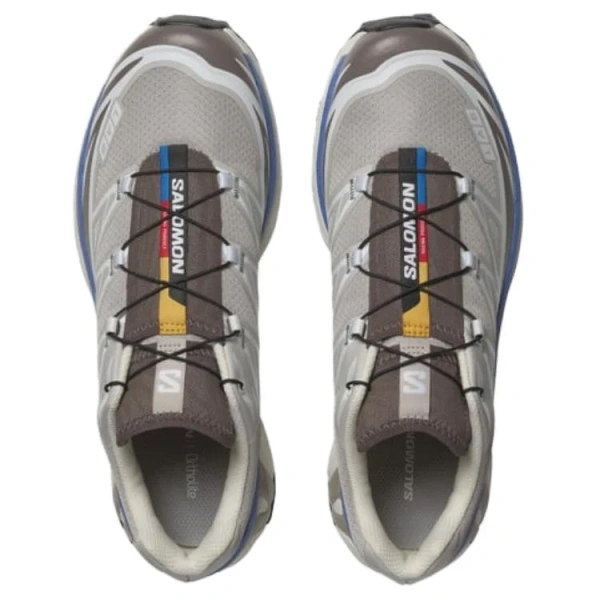 SALOMON XT 6 Anti Slip Wear Resistant Low Top Running Shoes Unisex Gray