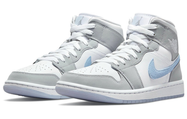 Jordan Air Jordan 1 Винтажные баскетбольные кроссовки MID Топ Женские