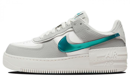 Nike Air Force 1 Low Shadow Grey Fog Bright Spruce Women's