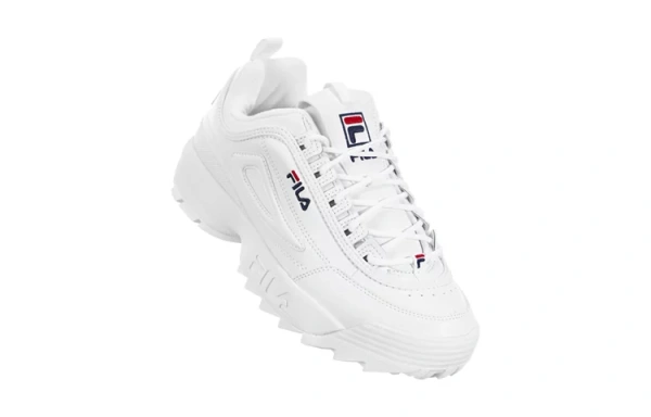 FILA KIDS Slip Resistant Cushioning Abrasion Resistant Breathable Low Top Kids Lifestyle Shoes White Kids'
