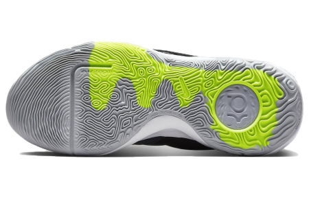 Nike KD Trey 5 X Амортизация устойчивость к истиранию дышащий верх баскетбольные кроссовки унисекс черный белый зеленый