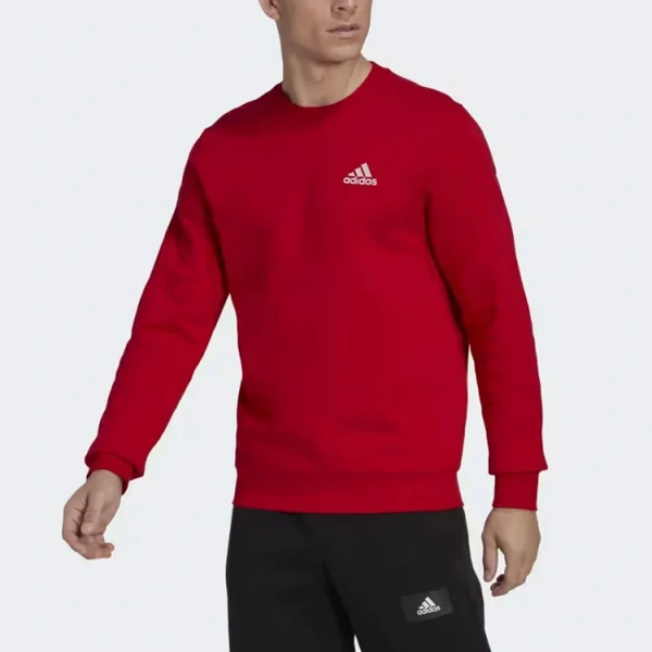 Adidas Essential Sweatshirts Men Red