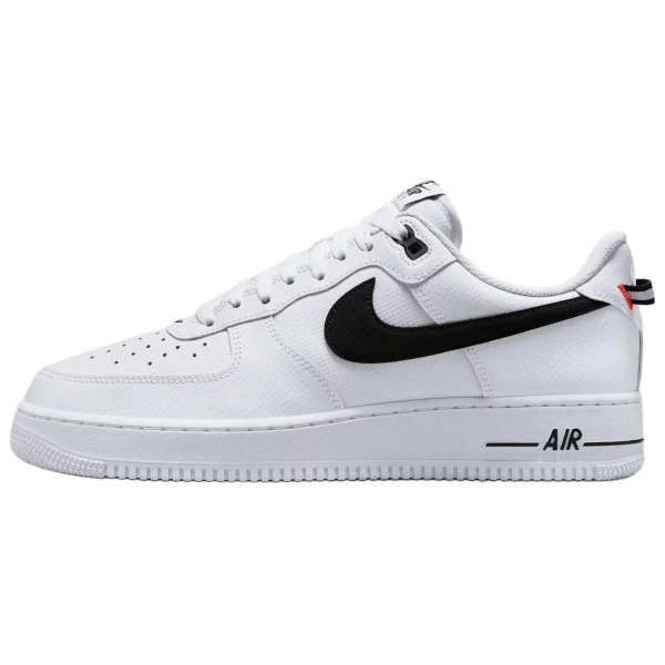 Nike Air Force 1 Anti Slip Wear Resistant Low Top Skateboard Shoes Unisex White Black