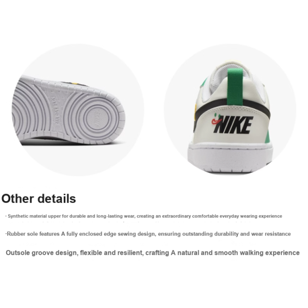 Nike Court Borough Low Skateboarding Shoes GS