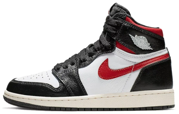 Jordan 1 Retro High Black Gym Red GS