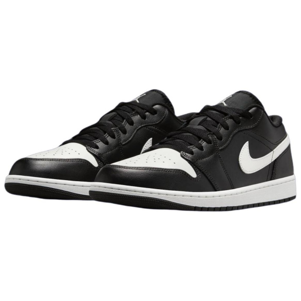 Jordan Air Jordan 1 Винтажные баскетбольные кроссовки Low Top Черные Унисекс