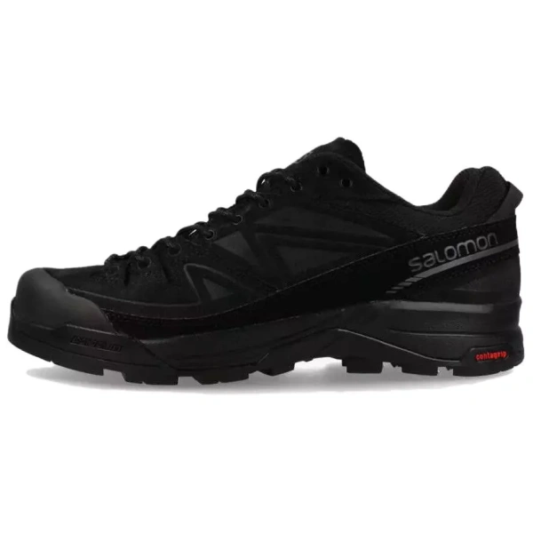 X ALP SALOMON Leather 'Black Asphalt'
