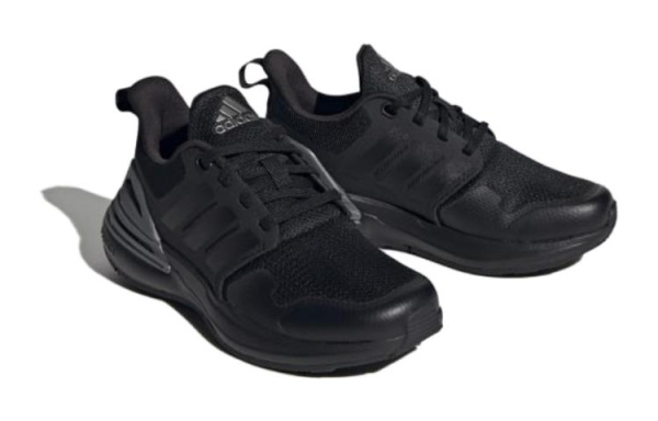Adidas Rapidasport BOA Cushioning Wear-Resistant Low-Top Kids' Running Shoes Core Black Kids'