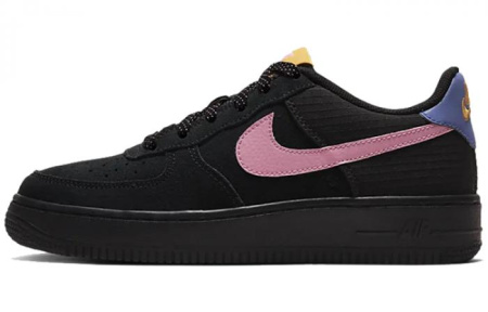 Nike Air Force 1 LV8 2 Black Magic Flamingo GS