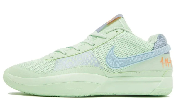 NIKE Ja 1 Баскетбольные кроссовки Низкие Зеленые и оранжевые Мужские