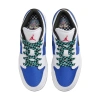 Jordan Air Jordan 1 Детские баскетбольные кроссовки Low Топ Синий Белый Для школьников
