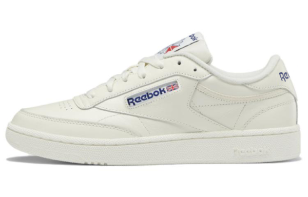 reebok Club C Series Кроссовки для скейтбординга Низкие Белые и синие Унисекс