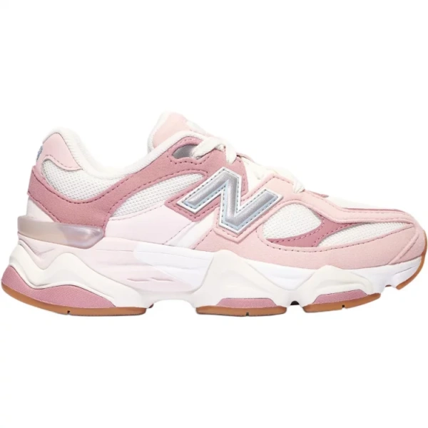 New Balance NB 9060 Anti Slip Wear Resistant Low Top Kids Lifestyle Shoes Pink Kids'