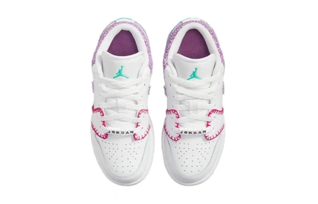 Jordan Air Jordan 1 Детские баскетбольные кроссовки Low Топ Унисекс